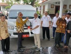 KONI Kota Tegal Terima Hibah Mobil Operasional