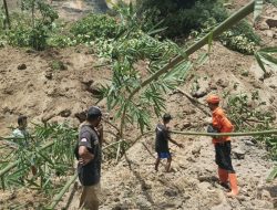 Tanah Longsor di Galuhtimur Brebes, Satu Orang Diduga Tertimbun