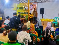 Kesejahteraan Kader Posyandu, Ketua RT dan RW Jadi Trending Topik di Reses Arie Prima Setyoko