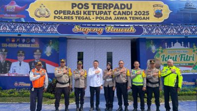Asdep Kemenko Polkam Pantau Posko Mudik di Jateng, Pastikan Mudik Berjalan Aman dan Nyaman