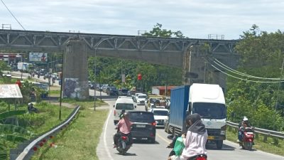 H-2 Lebaran, Lingkar Bumiayu Arah Purwokerto Padat