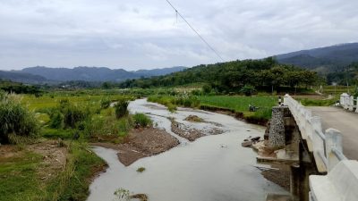 Erosi Sungai Cikuya Kian Parah, Puluhan Hektare Sawah di Cinanas Brebes Hilang