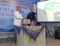 Perumda Air Minum Tirta Ayu Bantu 400 Bingkisan Sembako HUT ke-33