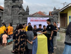Rayakan Nyepi, Umat Hindu di Tegal Bagi Takjil di Bulan Ramadhan