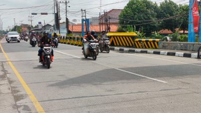 Pemudik Motor Memasuki Kota Tegal Terpantau Meningkat