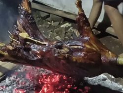 Malam Takbiran, Tradisi Kambing Guling di Desa Kracak Banyumas