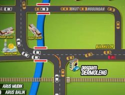 Satu Arah Diterapkan di Jalur Lingkar Ketanggungan Saat Arus Mudik