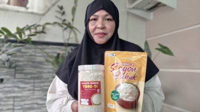 Suci Rahayu Kebanjiran Pesanan Sagon Hingga Ratusan Toples