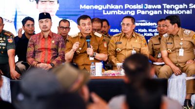 Gubernur Ahmad Luthfi dan Bupati Kompak Suplai Pangan Nasional