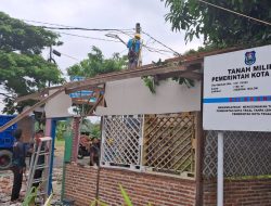 DPUPR Tertibkan Bangunan Liar di Gatsu