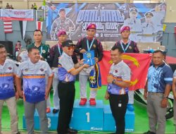 378 Atlet Berlaga di Kejuaraan Karate Jateng Danlanal Tegal Cup