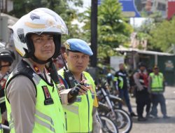 Pastikan Kelancaran Arus Lalu Lintas, Wakapolres Pantau Destinasi Wisata