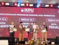 KPU Kota Tegal Borong Tiga Penghargaan dari KPU Provinsi Jateng