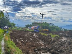 Hunian Sementara Korban Tanah Bergerak di Sirampog Brebes Mulai Dibangun