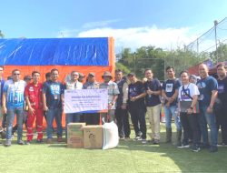 BRI Peduli, Bantuan Sembako Warga Terdampak Tanah Bergerak di Mendala, Brebes