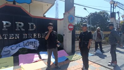 Oknum DPRD Brebes Diduga Minta Jatah Parkir Didemo