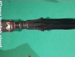 Penasaran Dengan Tombak Kiai Pleret, Ini Penampakan dan Dapurannya