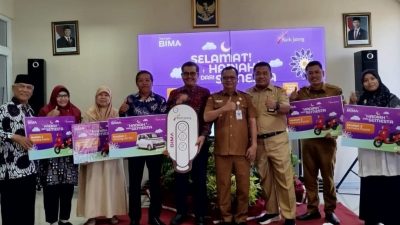 Guru SD Jatibarang Raih Mobil Listrik Undian Tabungan Bima Bank Jateng