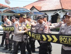 Polres Tegal Gelar Pelatihan Pengendalian Massa