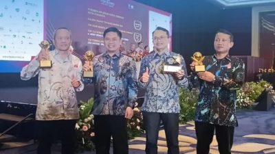 Perumda Air Minum Tirta Ayu Raih Top BUMD Awards 2025 Bintang 5