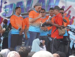 Warga Antusias Mengikuti Jalan Sehat HUT ke-445 Kota Tegal