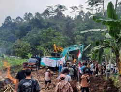 Tolak Penambangan Galian C, Warga Dua Desa Gelar Unjuk Rasa