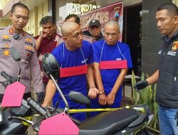 Polres Tegal Kota Bekuk Komplotan Curanmor Indramayu