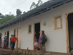 Akhir Penantian, Warga Terdampak Tanah Gerak di Sirampog Brebes Tempati Huntara