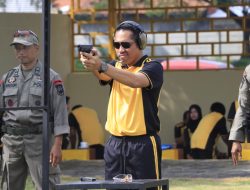 Kapolres Tegal Dorong Personel Tingkatkan Kompetensi di Lapangan Tembak