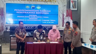 Pemkab Tegal dan Yayasan Kemala Bhayangkari Jalin Kerjasama