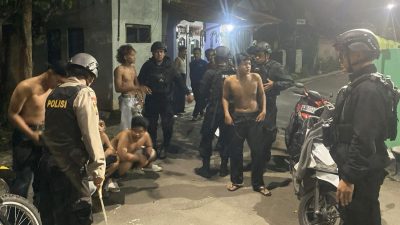 20 Orang Di Kota Tegal Diduga Preman Ditangkap