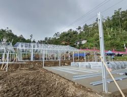 Dikebut! Pembangunan 130 Huntara Korban Tanah Gerak Mendala Brebes Baru Capai 30 Persen