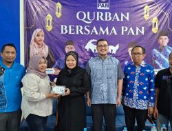 DPD PAN Kota Tegal Sembelih 6 Ekor Kambing