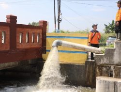 Pompa Pemprov Efektif Surutkan Genangan di Sayung Demak