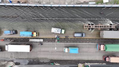 Diharapkan Terus Bekerja, Pengendara Senang Lalu Lintas Kembali Lancar Berkat Pompa Pemprov