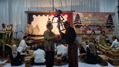 Wayang Kulit Meriahkan Gelar Karya Siswa SMA PL Santo Lukas Pemalang