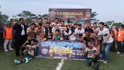Juara 2 di Kambangan Cup, Ganis SM FC Kabunan Tak Pernah Sepi Juara