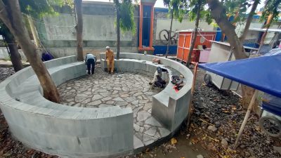 Dinkop UKM dan Perdagangan Benahi Sarpras Pujasera Melati