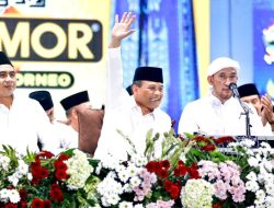 Doa Bersama Ribuan Warga Peringati 100 Hari Kepemimpinan Ahmad Luthfi-Taj Yasin