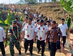 Mimpi Warga Sangkanjaya Puluhan Tahun Terwujud TMMD Bangun Jalan 2,7 Km