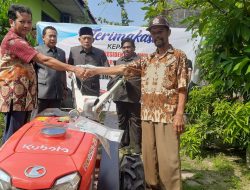 Fraksi Gerindra Kota Tegal Serahkan Bantuan Alsintan dari Wamentan Sudaryono