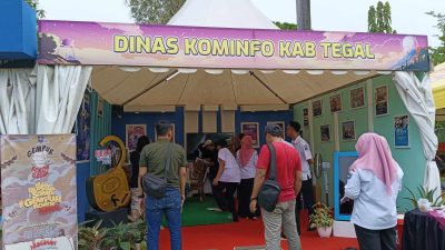 Pesta Rakyat Slawi Ageng Dibuka Malam Ini, Karya Jurnalis Dipamerkan di Stand Kominfo Kabupaten Tegal