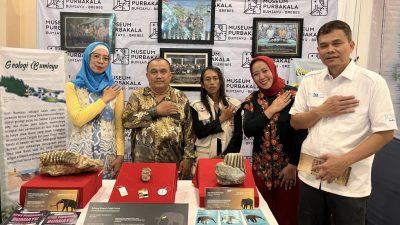 Fosil Purba Bumiayu Curi Perhatian di Pameran Museum Keliling Nasional 2025