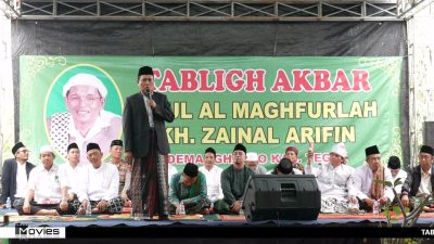 Puluhan Pedagang Kebanjiran Berkah di Haul ke-34 KH Zaenal Arifin Demangharjo Tegal