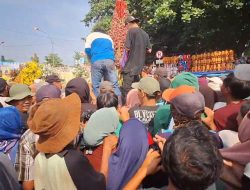 Pawai Gunungan Festival Bawang Merah Brebes Diwarnai Aksi Pencopetan