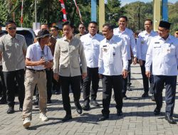 Ahmad Luthfi dan Taj Yasin Dampingi Gibran Tebar 50 Ribu Benih Ikan di Waduk Rowo Jombor