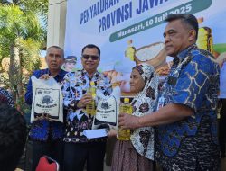 10 Ton Beras dan 2.000 Liter Minyak Goreng Subsidi Harga Pangan Disalurkan ke Dua Kecamatan