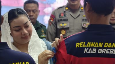 Ratusan Relawan Damkar Desa Diresmikan Bupati, Ini Tujuannya