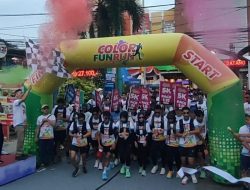 1.500 Pelari Meriahkan Color Fun Run Yogya Mall Tegal