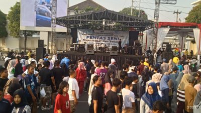 Siswa SMP dan SLB Kota Tegal Tampil di Pentas Seni CFD Alun-alun